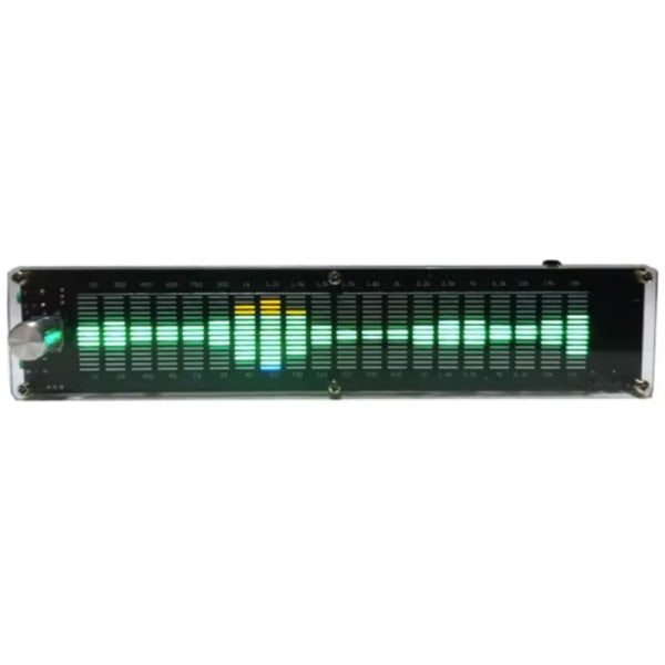 LED2015 Metal Music Spectrum LED-nivåindikator DC7-24V 1W 50Hz till 20kHz null - A