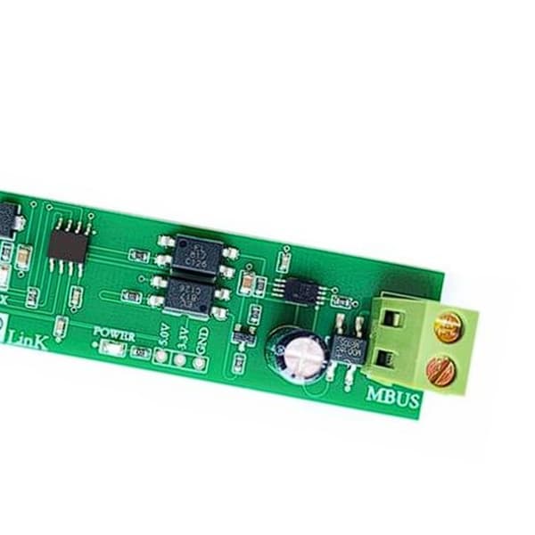 MBUS Slave-modul til pc-integration 5V 3.3V reguleret udgang og signalisolering