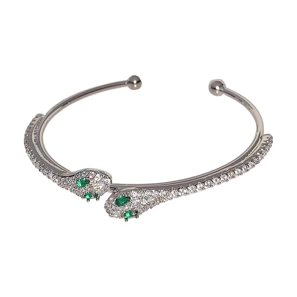 Stretchig Justerbar Orm Öppen Armband Kedja Justerbart Armring