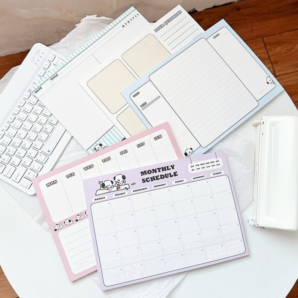 To Do List Planner Notesbog 50 udaterede ark Akademisk planlægger for studerende null - B