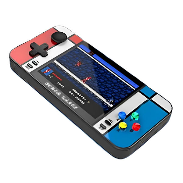 Handhållet spel för barn Bärbar Retro videospelsspelare Inbyggd 500 Classic Game 3,5-tumsskärm 8000mah Power Bank