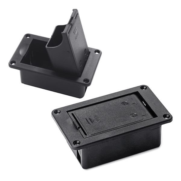 9V Batterihållare för Aktiv Gitarr Bas Pickup Musikinstrument Tillbehör Style 2