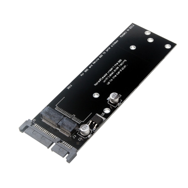 SSD till SATA-adapterkortplats för 2012 A1465 A1466 Laptops lagringskapacitet