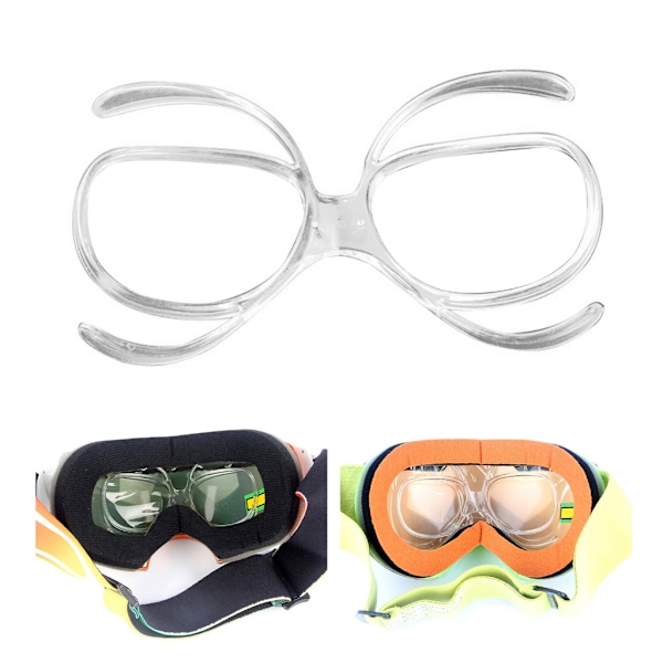 Ski Goggles RX Insert Optisk Adapter Ski og Snowboard Goggle Insert Adapter
