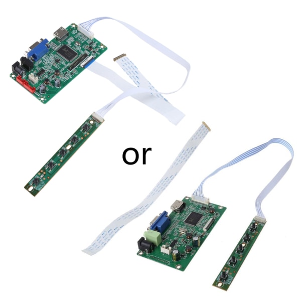 HDMI-kompatibelt VGA Lcd-kontrollkort för 11,6" 13,3" 14" 15,6" 17,3" N116HSE