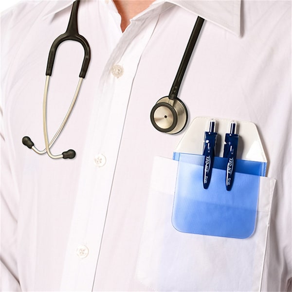 10x kynän säilytyspussi Käytännöllinen sairaanhoitaja kynälaukku Doctorin kynäsuojakynäpussi Orange