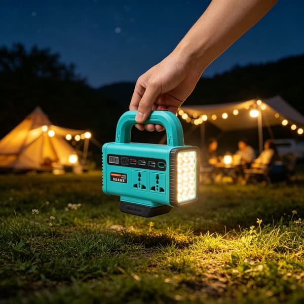 DC18V-21V til AC180V-220V Strømomformere til Udendørs Camping Mobil Strøm