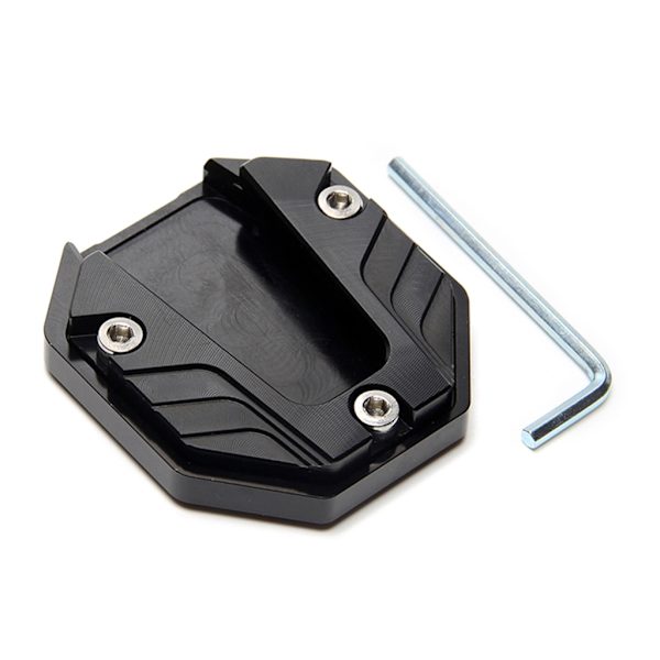 CNC Motorcykel Cykel Kickstand Extender Fod Side Stand Extension Plate Pad Part