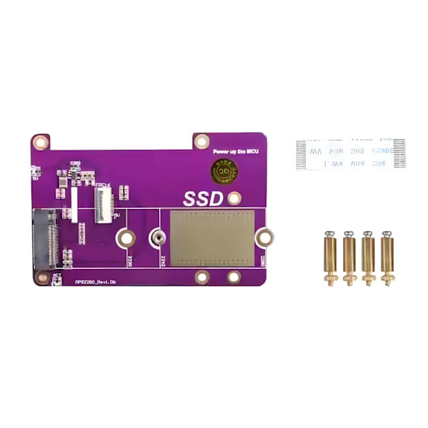 for RPi5 M.2 NVME SSD PCIE -sovitin parantaa tiedonhallintaa 2280/2242/2230