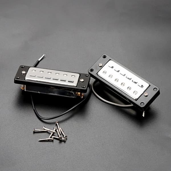 6-strängad gitarr Humbucker Pickup Ersättning Elektrisk Gitarr Delar Hållbar