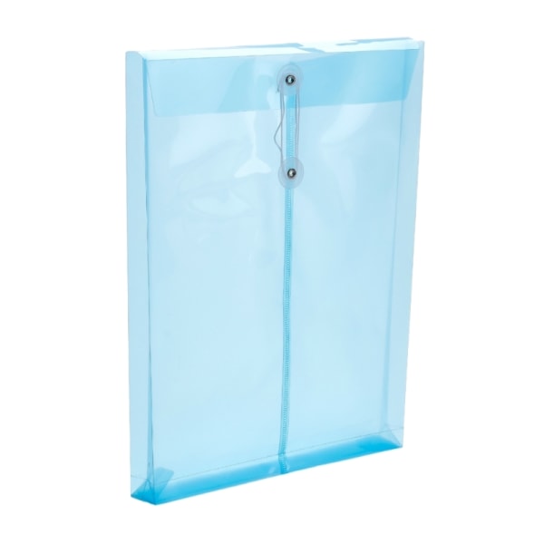 20 Stk Klare Filposer String Closure File Lommebok Vanntett Arkivmappe