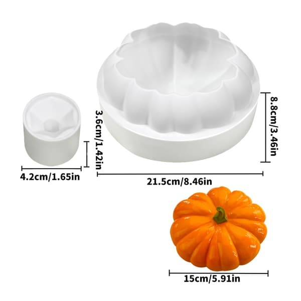 Silikone Lysforme Dessertforme Egnet til Halloween Dekorationer