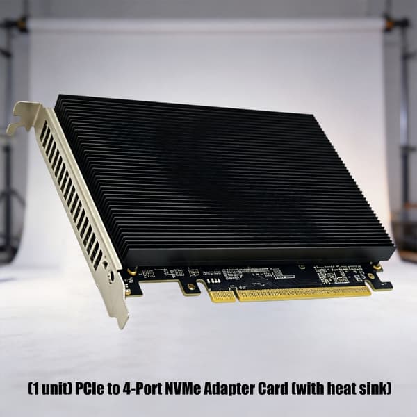 Avansert 4 M.2 NVMe PCIe4.0 X16 Vertskontrollerkort for High-End Databehandling
