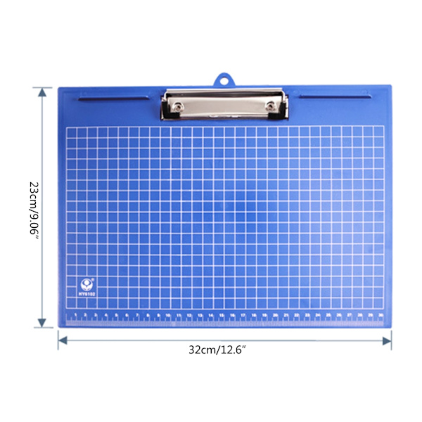 Art Urklipp, Ritbräda Plast Lap Board Blue