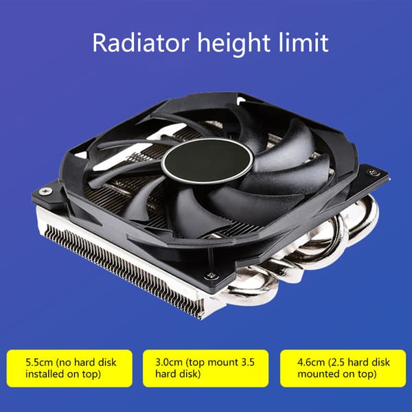 JX01 SECC Mini ITX HTPC Chassi Speldator för Datorlåda Skrivbordsdatorhölje