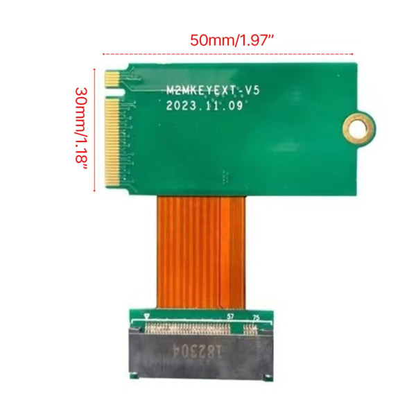 För Legion Go Spelkonsol Tillbehör Modifikationskort 2280 NVMe SSD Adapter