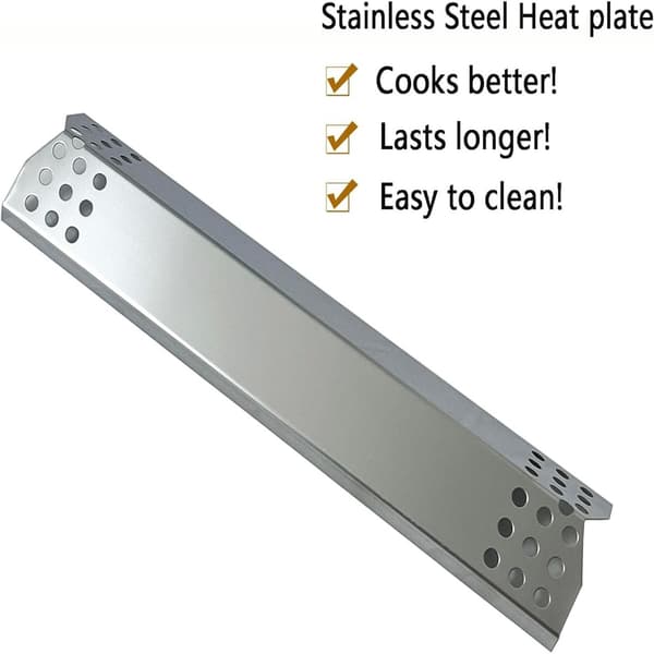 Rustfri Grill Varmeplade Skjold Udskiftning til Flere BBQ Model 7200697