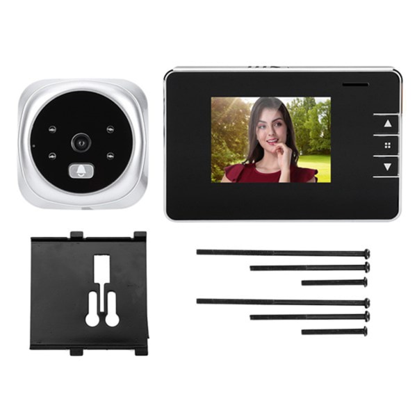 2,8'' til Smart Wireless Video Doorbell Security Camera 120 vidvinkel til hjemmet