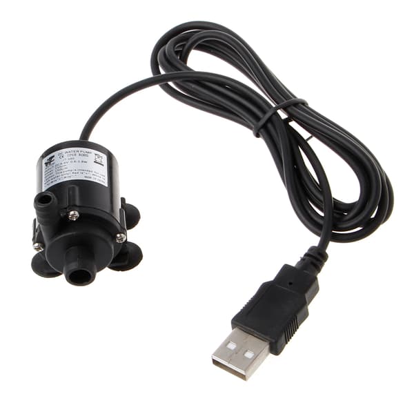 USB Solar Power Varmcirkulation Vattenpump Borstlös Motor Akvarium Dränkbar