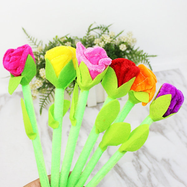 12 kpl Novelty kuulakärkikynä Rose Flower kuulakärkikynä opiskelijaluokan palkintoon