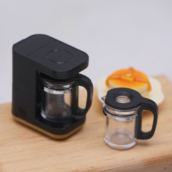 Söta pedagogiska dockhus Matlagning Kaffemaskin Dockhus 1:12 Skala