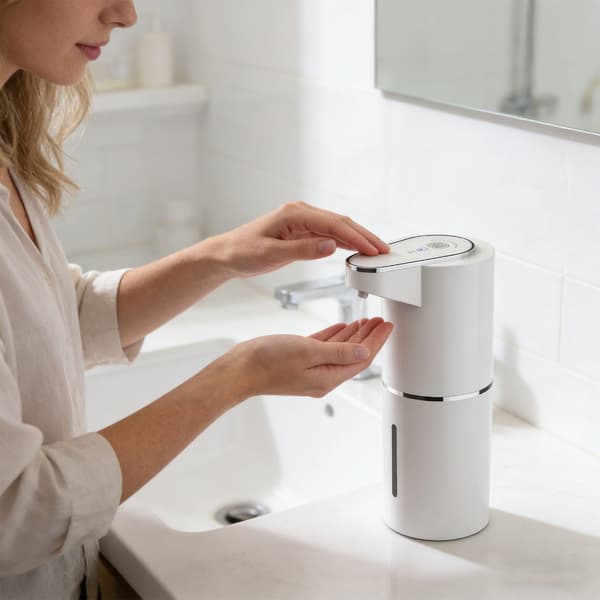 Smart Sæbedispenser Hurtig Respons Sensorer Til Badeværelse Køkken