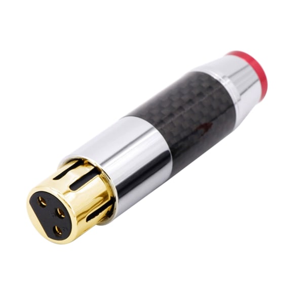 XLR han-/hunstik Stik XLR balancerede stik 3-benet XLR-stik Lydmikrofonkabelstik Lydstik