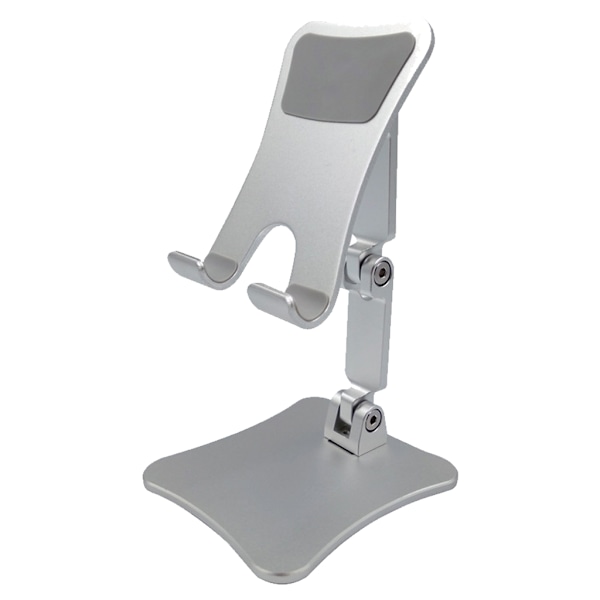 2021 Mobiltelefon Skrivebordsstativ Telefonstativ Justerbar Metal Bordstativ Universal Foldbar Mobiltelefon