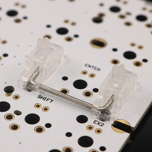 Modifier Key Stabilisator Plate Mekanisk tastaturtilbehør