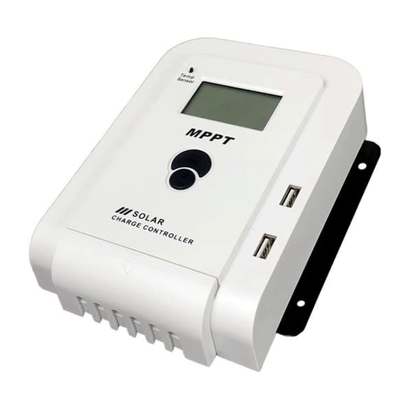 Effektiv panelströmsenhet 60A MPPT LCD-skärm Automatisk strömadapter