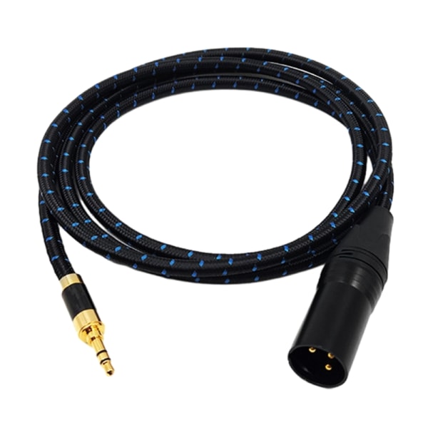 Uppgraderad 3,5 mm till XL sladd Klart och smidigt ljud Avancerade patchar Kabel Mikrofoner Kabel för kvalitetsljudöverföring 150cm