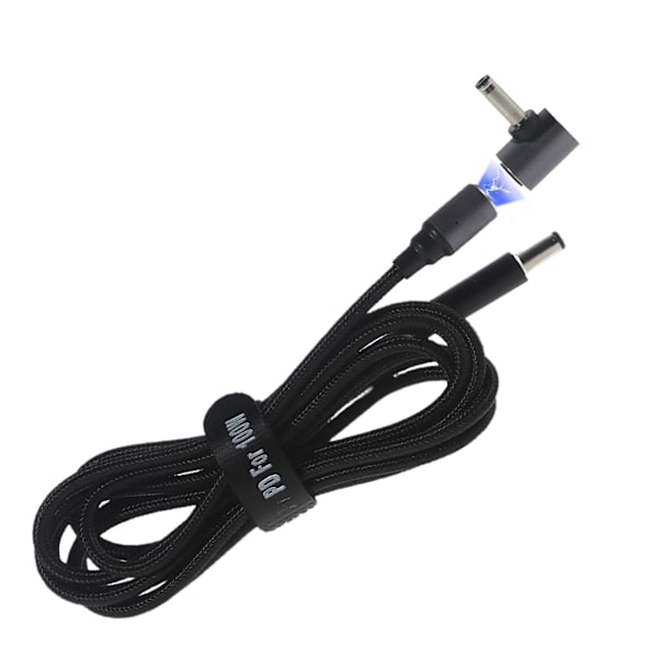 100W magnetisk power 5,5x2,1 mm till 2,5/3,5/4,0/4,5/5,5/6,0 mm fyrkantig hane för likströmssladd för Lenovo-Acer HP-Dell bärbar dator