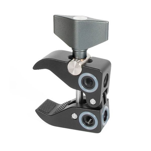 Magic Arm Crab Claw Super Clamp Clip Hållare 1/4'' 3/8'' skruvar för Studio Flash Light Kamera Stativ Monopod
