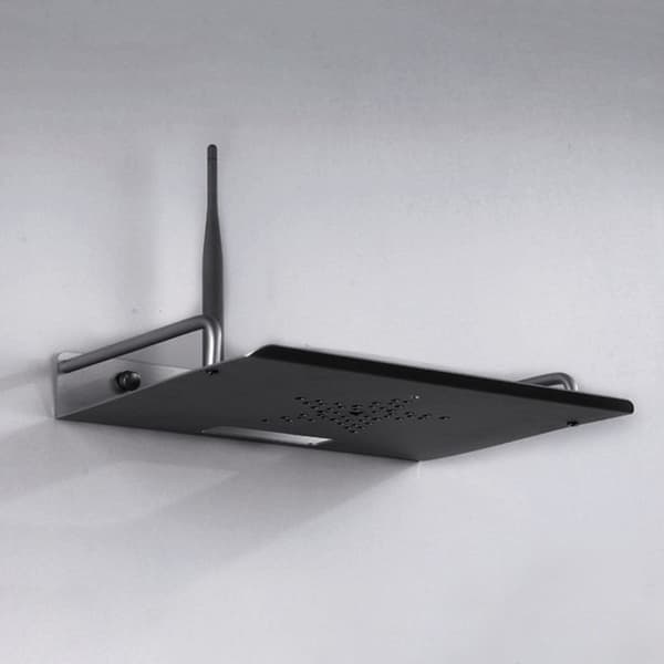 TV-box Router Set-top-boxar Mini PC DVD-spelare Enkellager Rymdaluminium