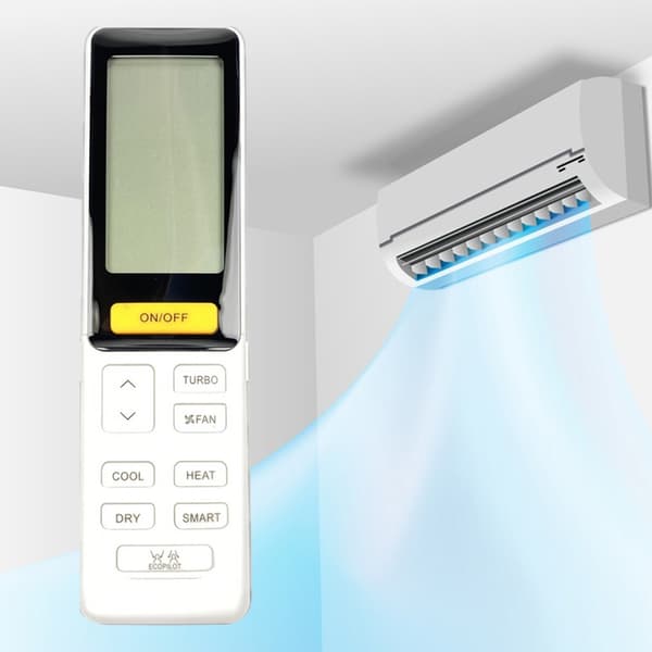 Erstatningsfjernkontroll for A/C for 0010402886AR Enkel å bruke knapp