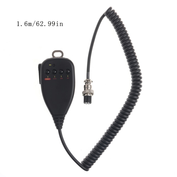 8-stifts plugg mikrofonhögtalare Handmikrofon för KENWOOD radioapparater TM-231 MC-44 TM-241