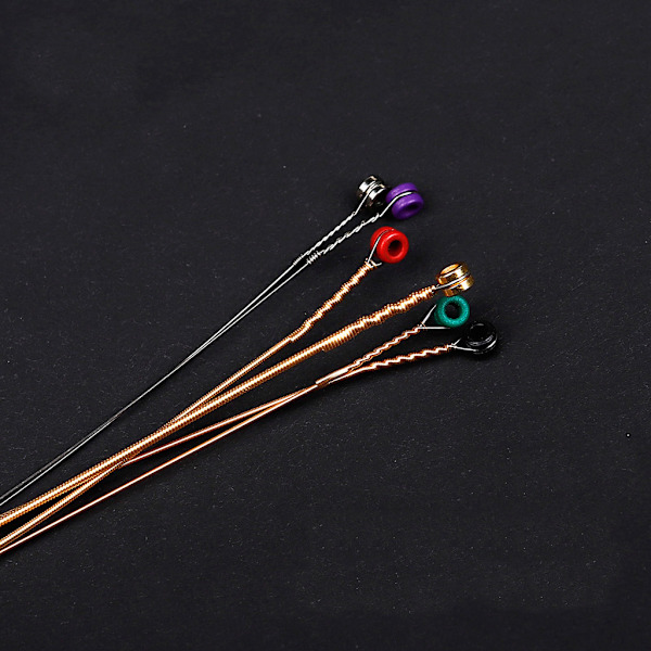 10 Set A650 Akustisk Gitarrsträng Metall Gitarrsträngar Retail Paket