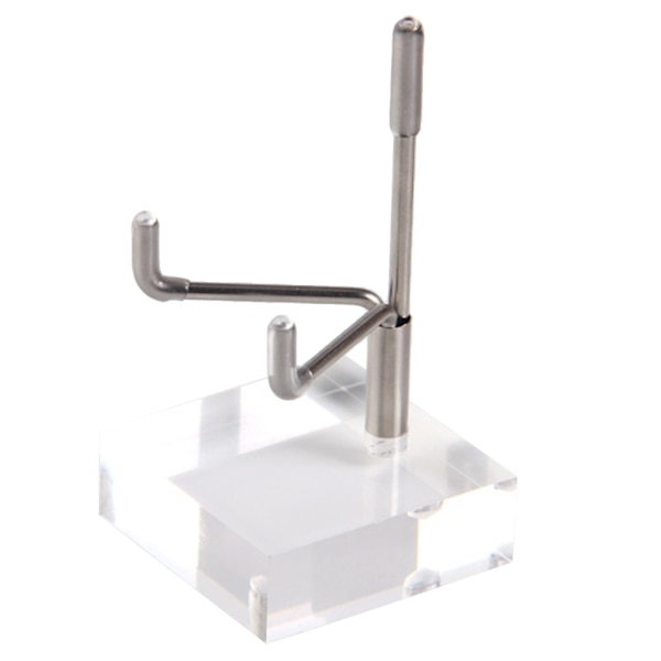 Rock Display Stand Akryl Pidestal Display Staffeli Hylle Rack for Crystal Mineral