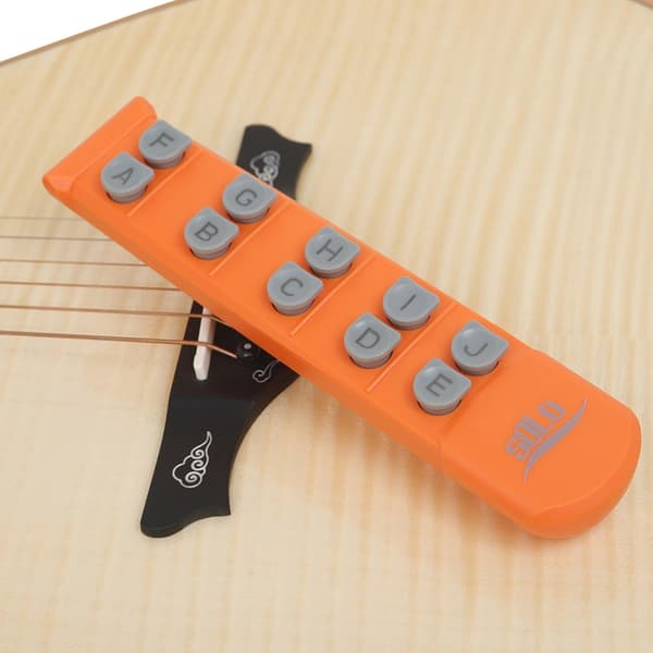 Gitar Finger Correction Exerciser ABS Finger Trainer Gitar Tilbehør Blue