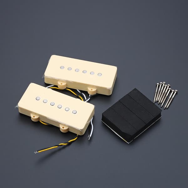 LP Style Gitarr Single Coil Gitarr Pickups Hals och Stall Pickup Ersättningar