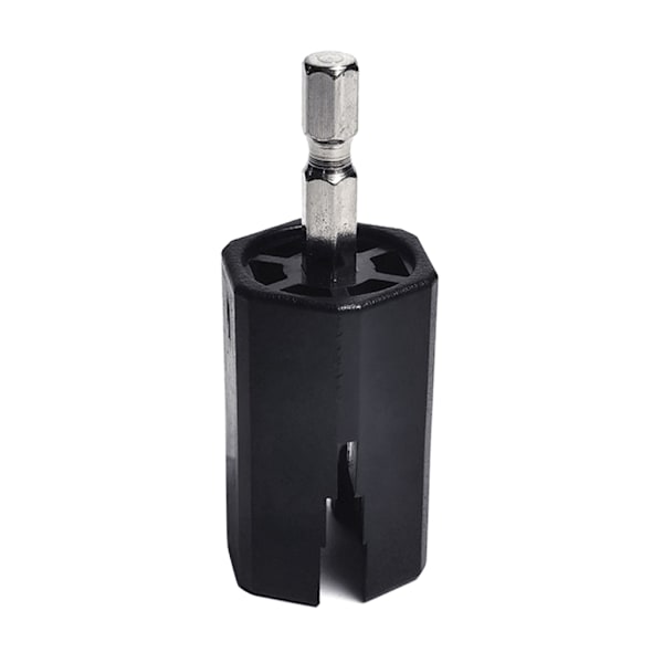 Hexagonal gitarrstränglindningshuvud Gör-det-själv-underhållsverktyg Tillbehör Winder Drill Plug String Peg Puller för gitarrbas