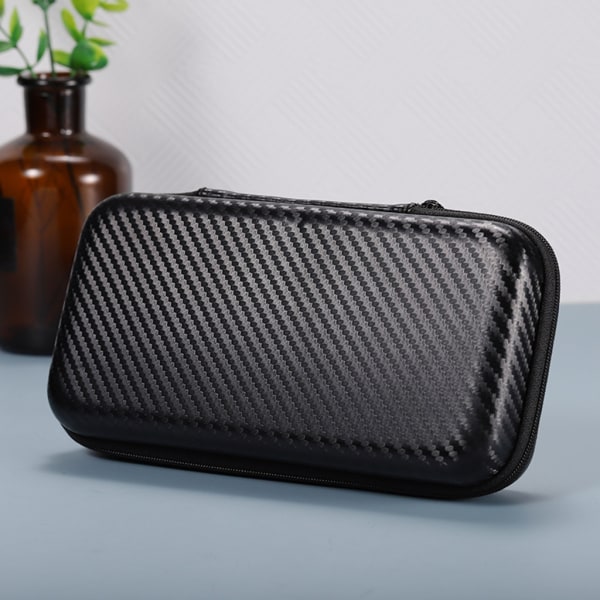 Liten case Case med inre Mesh Pocket Hörlurar Bärpåsar