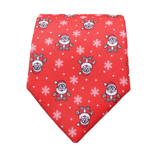 Festivalslips Julefest Jacquard-halsslips til formel begivenhed Justerbar længde slips-skjorte Slips til feriebegivenhed