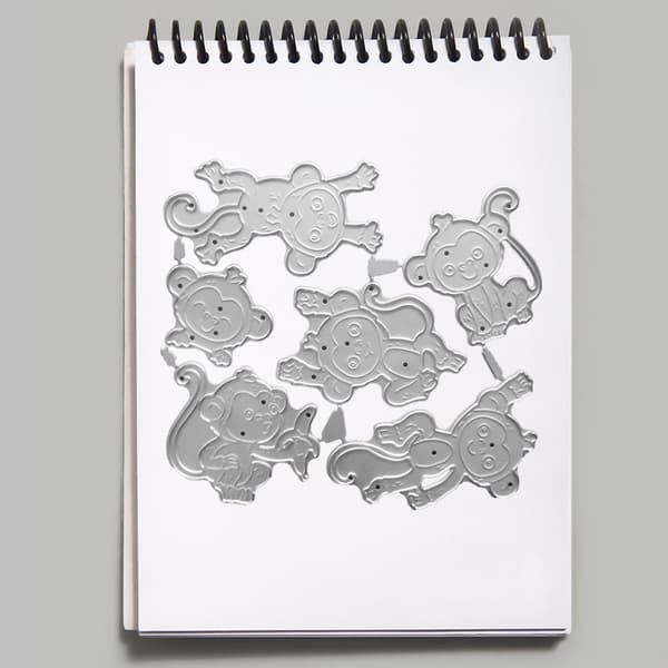 Præge Stencil DIY Tryk Stålform til Scrapbog Album Papirkort