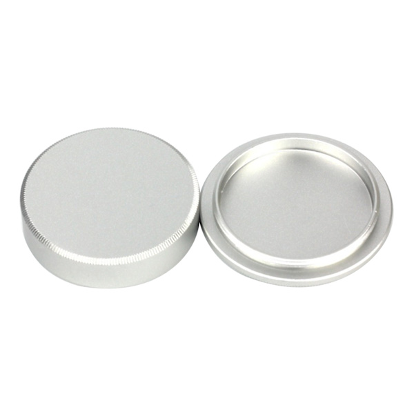 Metallinen etutaka cover Kameran cap cap M39 Mount Musta hopea