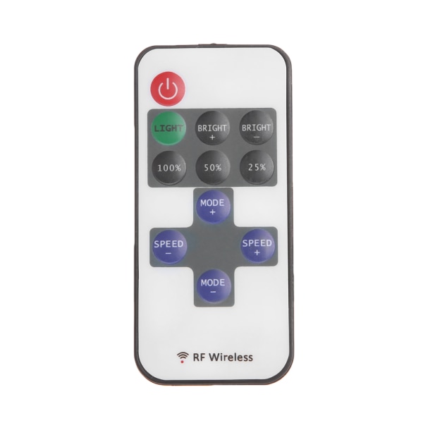 RF Wireless 11 för Key Remote Controller Mini Dimmer För Single Color Strip Light