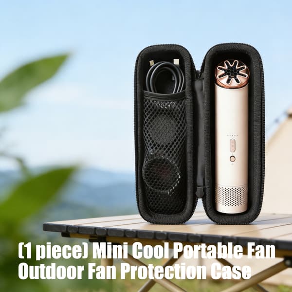 Organisatörsfodral för HushJet Mini Cool Fan med mjukt foder
