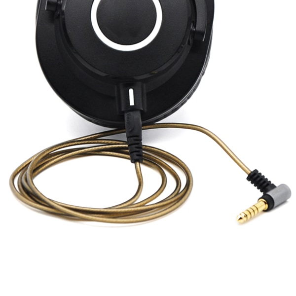 Syrefri kopparhörlurskabel för ATH-M50X ATH-M40X ATH-M70X headsetkablar