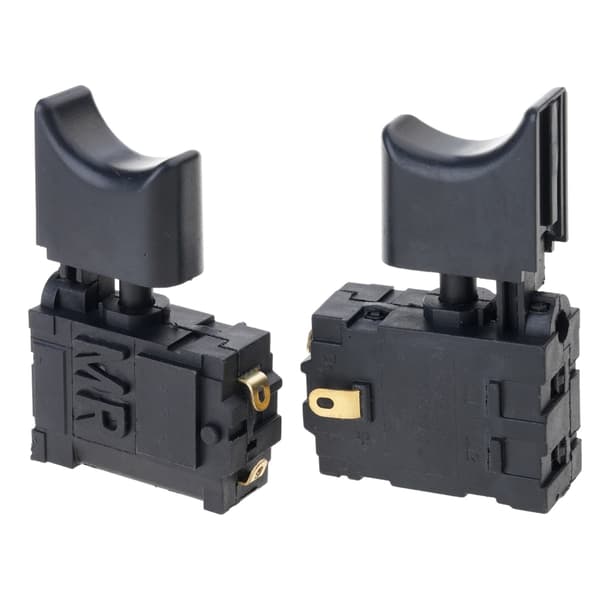 2 stk. elværktøjsafbrydere til elektrisk blæsermotor 64 mm x 40,8 mm