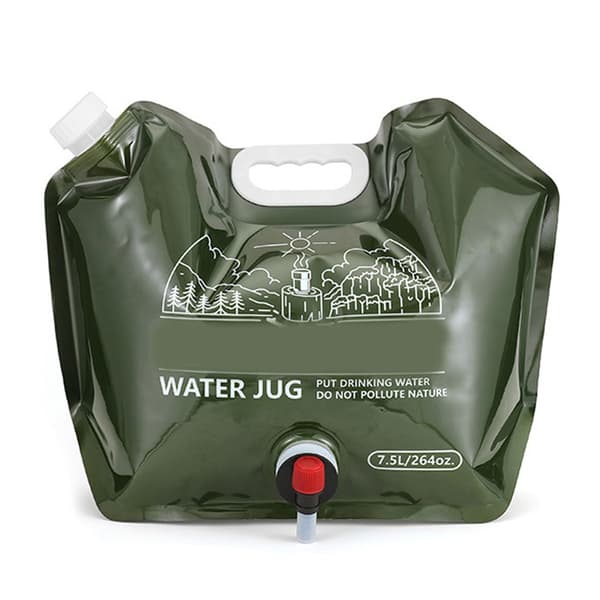 7,5L Vandbeholder til Camping med Hane